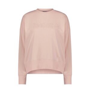 Reebok Women's Meet and Greet Crewneck  Comfort Fit Sweatshirt, Size Medium